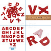 Alphabet Rhinestone Patches FW-TAC0001-01A-12