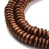 Electroplated Synthetic Non-magnetic Hematite Beads Strands G-P545-A01-01E-3