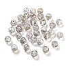 Electroplate Round Glass Beads  EGLA-A043-01-HR01-1