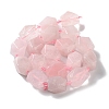 Natural Rose Quartz Beads Strands G-C182-30-02-3