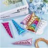 12Pcs 6 Colors Cloth Unicorn Horn Headdress Findings FIND-GF0007-39-4
