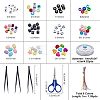 DIY Children Elastic Jewelry Set Kits DIY-NB0004-13-3