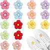 24Pcs 8 Colors Resin Shoe Decorations DIY-CP0010-15-1