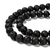 Natural Lava Rock Round Bead Strands G-M169-10mm-03-3
