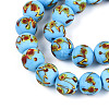 Handmade Lampwork Beads Strands LAMP-N028-05E-3