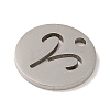 Non-Tarnish 201 Stainless Steel Charms STAS-E217-10P-09-2