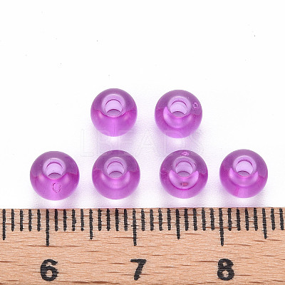 Transparent Acrylic Beads LS-X-MACR-S370-A6mm-740-1
