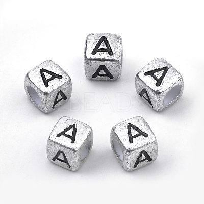 Plated Acrylic Beads X1-PB43C9308-A-1