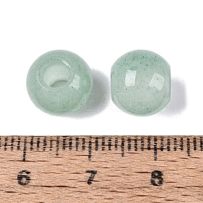 Natural Aventurine European Beads G-Q607-02H-1