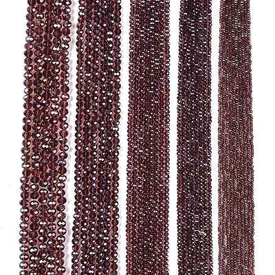 Electroplate Glass Beads Strands EGLA-A044-T6mm-A13-1