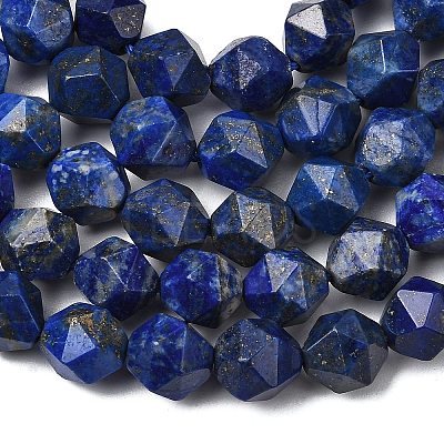 Natural Lapis Lazuli Beads Strands G-Z119-A39-02-1