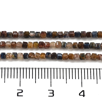 Natural Pietersite Beads Strands G-H042-B10-01-1