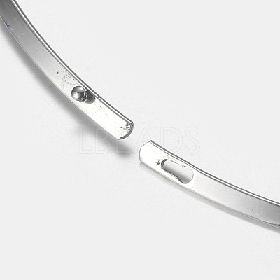 Tarnish Resistant 304 Stainless Steel Choker Necklaces NJEW-I101-001P-1