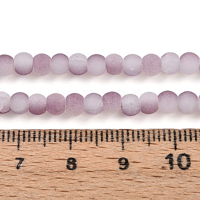 Crackle Glass Beads Strands GLAA-N009-4mm-05-1