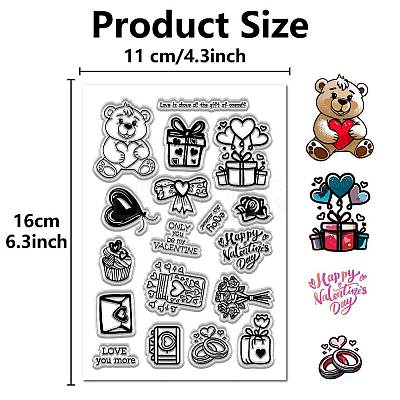 Plastic Stamps DIY-WH20018-0272-1