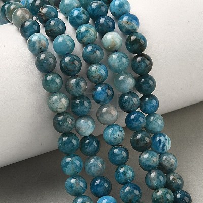 Natural Apatite Beads Strands LS-G-F816-A01-01A-1