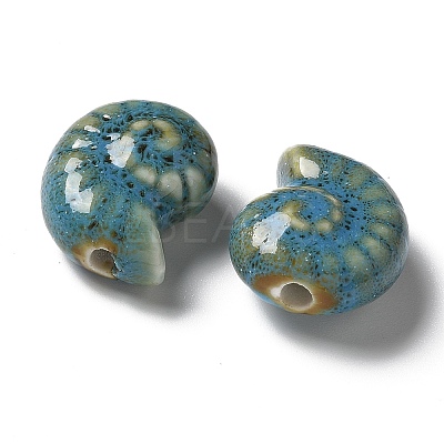 Handmade Porcelain Beads PORC-L080-F11-1