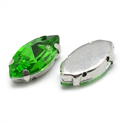 Sew on Rhinestone RGLA-T034-5x10mm-20-1