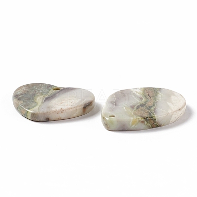 Natural Polychrome Jasper/Picasso Stone/Picasso Jasper Pendants G-B030-24-1