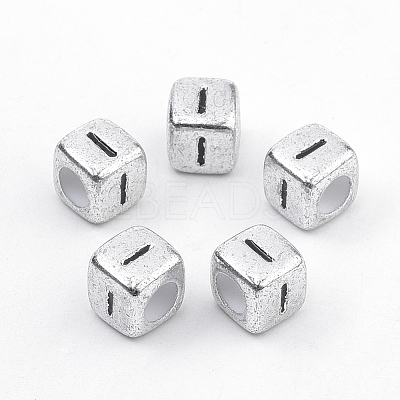 Plated Acrylic Beads PB43C9308-I-1