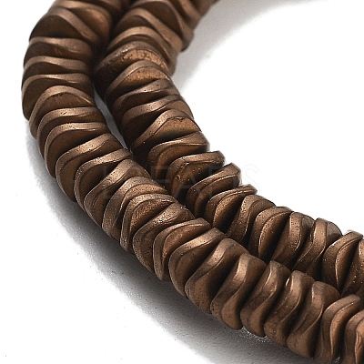 Electroplated Synthetic Non-magnetic Hematite Beads Strands G-H020-M01-18-1