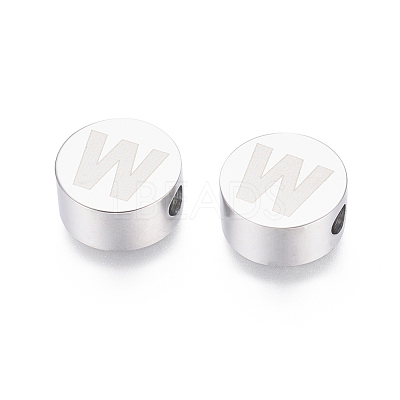 Tarnish Resistant 304 Stainless Steel Beads STAS-I126-02P-W-1