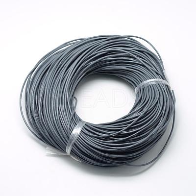 Spray Painted Cowhide Leather Cords WL-R001-1.5mm-06-1