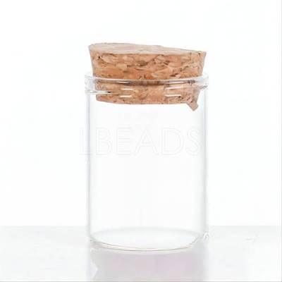 Mini High Borosilicate Glass Bottle Bead Containers BOTT-PW0001-262A-1