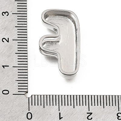 Brass Slide Charms KK-Z163-01P-F-1