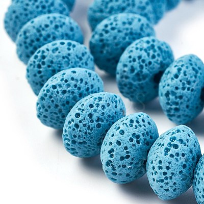 Natural Lava Rock Beads Strands G-I220-17A-08-1