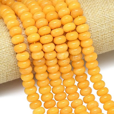 Natural Malaysia Jade Beads Strands G-B165-G01-6x10mm-05-1