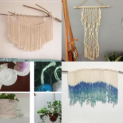 Macrame Cotton Cord OCOR-WH0009-C01-4mm-1