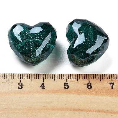 UV Plating Acrylic European Beads X-OACR-S142-01B-1