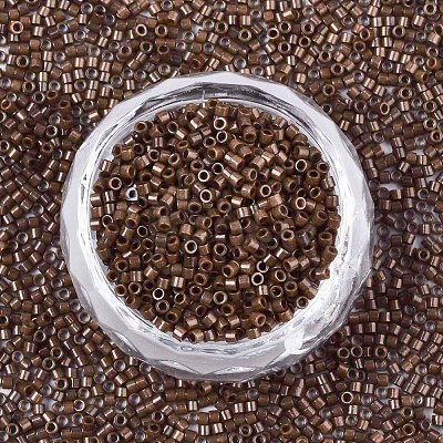 FGB 11/0 Grade A Baking Paint Glass Seed Beads SEED-S030-1047-1