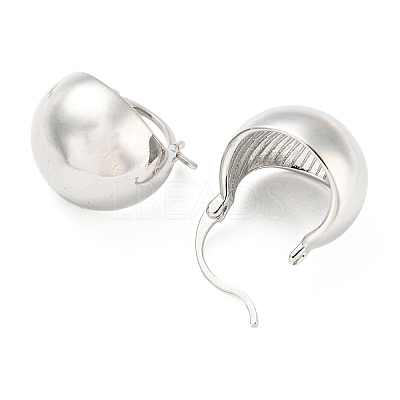 Rack Plating Brass Round Hoop Earrings EJEW-Q779-03P-1