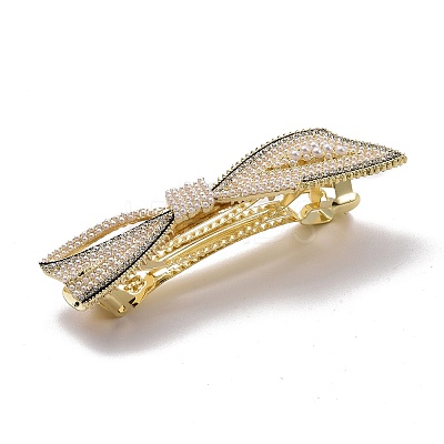 Alloy Crystal Rhinestone Hair Barrettes LS-PHAR-D011-05LG-1