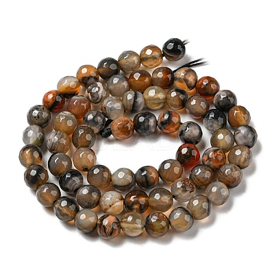 Natural Agate Beads Strands G-C082-A01-14-1