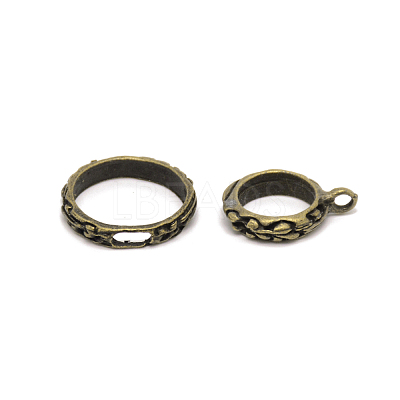 Zinc Alloy Toggle Clasps PALLOY-WH0085-98-1