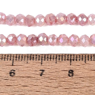 Electroplate Crackle Imitation Jade Glass Beads Strands LS-EGLA-Q131-02A-06-1