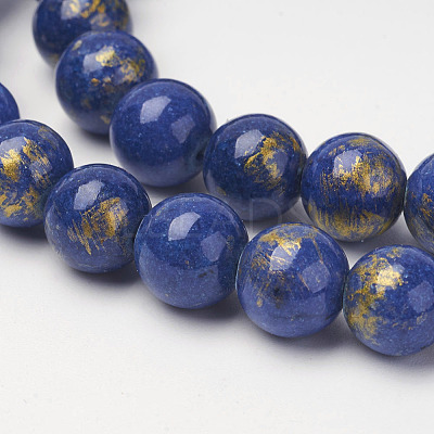 Natural Mashan Jade Beads Strands X-G-P232-01-G-4mm-1