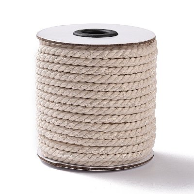 Round Cotton Twist Threads Cords OCOR-L006-E-15-1