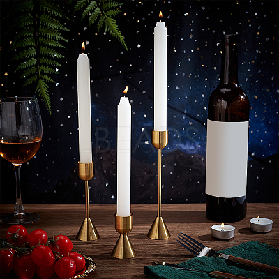 DIY Aluminium Candle Stand Kits DIY-WH0888-346-1