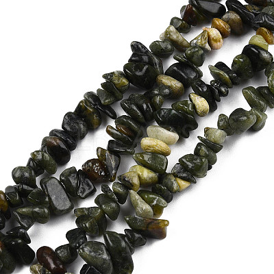 Natural Peridot Beads Strands X-G-R002-12-1