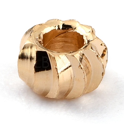 Brass Beads KK-O133-302A-G-1