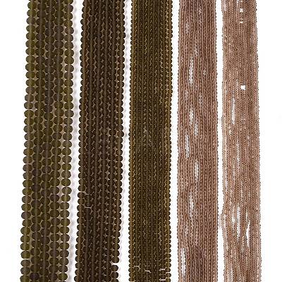 Transparent Glass Beads Strands X-EGLA-A044-T8mm-MD16-1