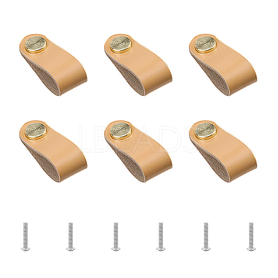 Leather Handle DIY-WH0182-20F-1