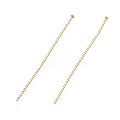 304 Stainless Steel Flat Head Pins X-STAS-L221-48G-1