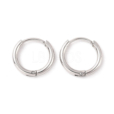 Non-Tarnish 304 Stainless Steel Huggie Hoop Earrings for Women EJEW-F280-07A-P-1