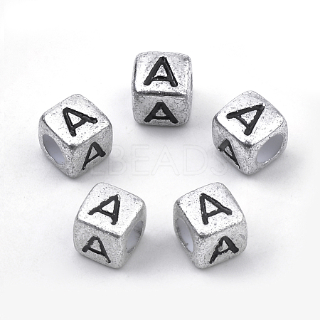 Plated Acrylic Beads X1-PB43C9308-A-1