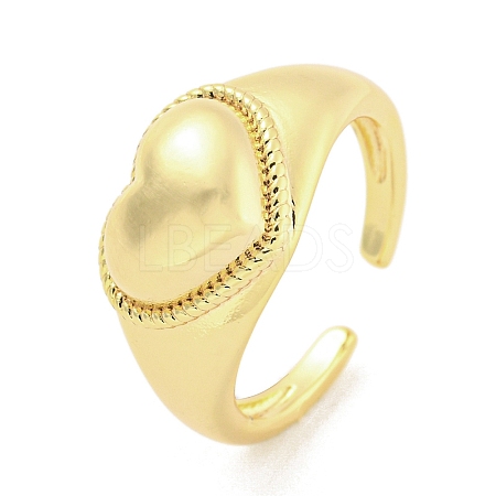 Long-Lasting Plated Brass Cuff Rings RJEW-I103-093G-1